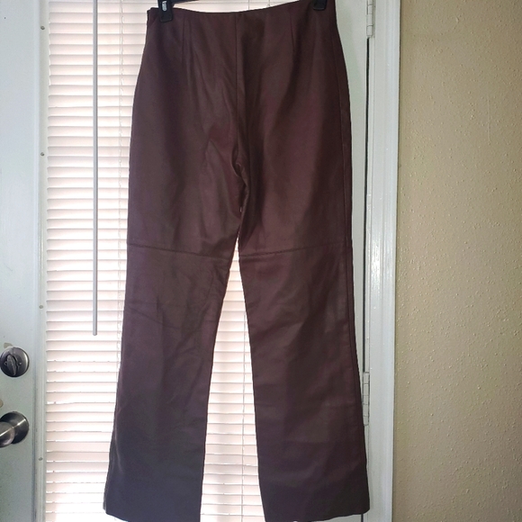 Alberto Makali Womens Leather Pants 10 - Picture 7 of 11